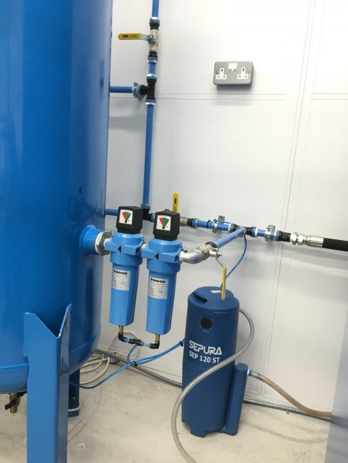 Installation by Wessex Compressors
